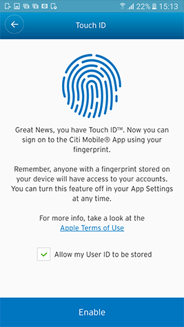 TouchID