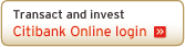 Transact and invest - Citibank Online login