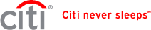 Citi Never Sleeps logo