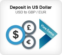Deposit in US Dollar