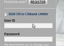 Registering for Citibank Online
