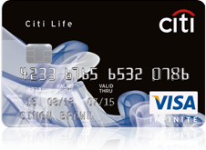 Apply Online for Citi Life Visa Infinite Credit Card and Enjoy Exciting Offers.