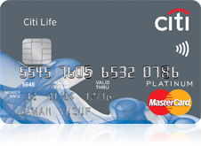 Apply Online for the Citi Life Platinum Mastercard Credit Card to Enjoy Exciting Offers..