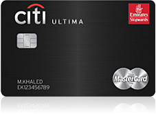 Apply for Citibank Emirates Mastercard Ultima Credit Card and Earn Best Skyward Miles for Every Spend on Your Card.