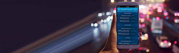 View Your Account Information, Transfer Funds, Pay Bills Easily and Safely with Citi Mobile Banking App