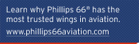Learn why Phillips66® has the most trusted wings in aviation.
