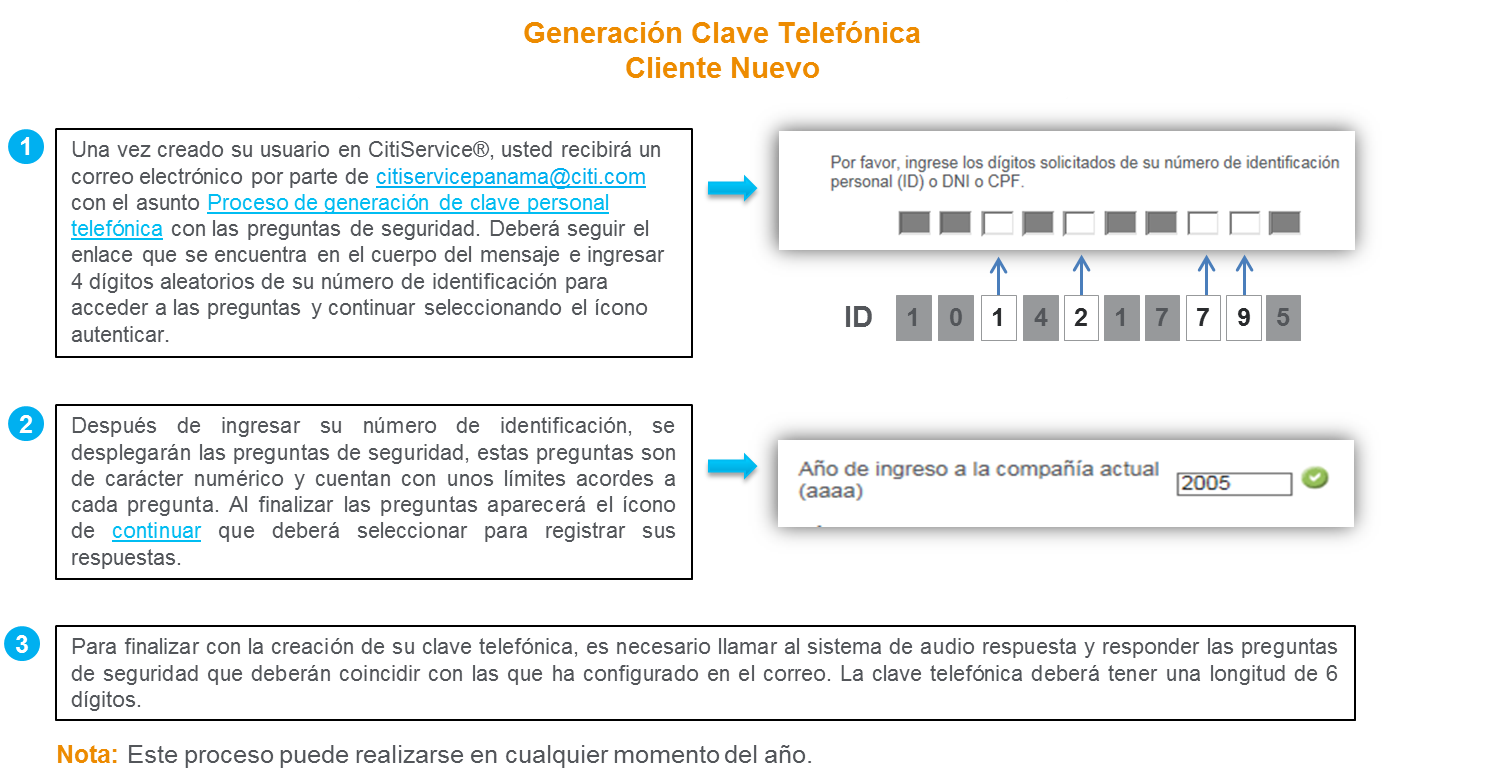 Generaci&oacute de Clave Telefónica