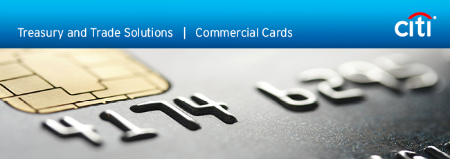 Treasury and Trade Solutions | Commercial Cards