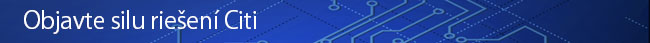 Objavte silu rie&scaron;en&iacute; Citi