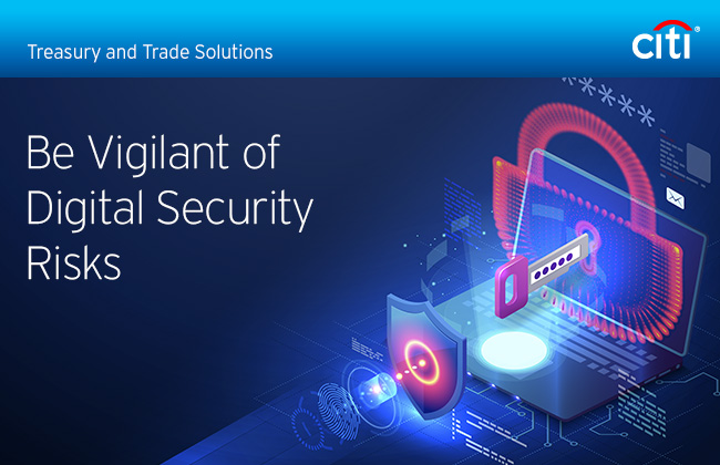 Citi&reg; Treasury and Trade Solutions | Be Vigilant of Digital Security Risks