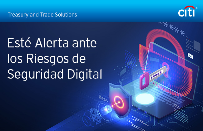 Citi&reg; Treasury and Trade Solutions | Est&eacute; Alerta ante los Riesgos de Seguridad Digital