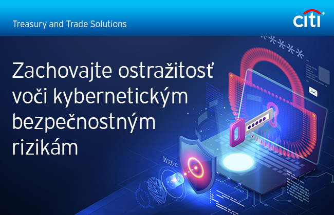 Citi&reg; Treasury and Trade Solutions | Zachovajte ostra&zcaron;itos&tcaron; vo&ccaron;i kybernetick&yacute;m bezpe&ccaron;nostn&yacute;m rizik&aacute;m
