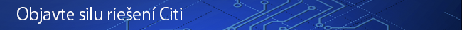 Objavte silu rie&scaron;en&iacute; Citi