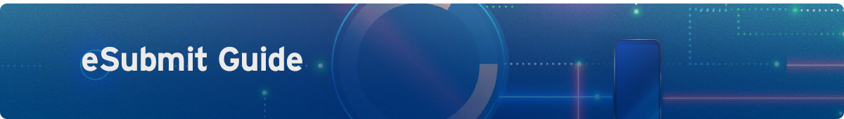 eSubmit Guide