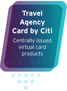 Travel Agency Card by Citi - Centrally issued virtual card products