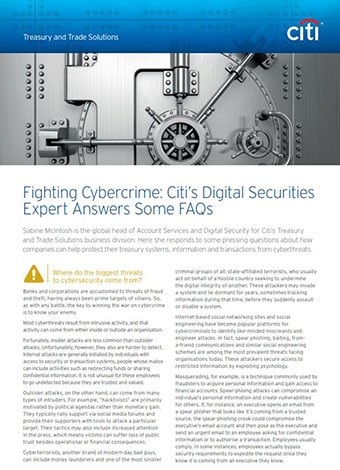 Fighting Cybercrime FAQs