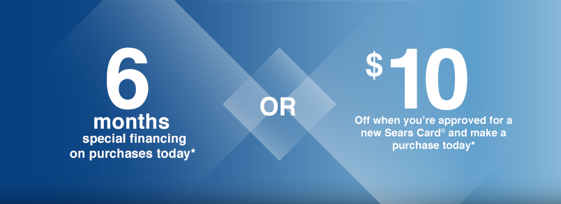 Sears credit card benefits